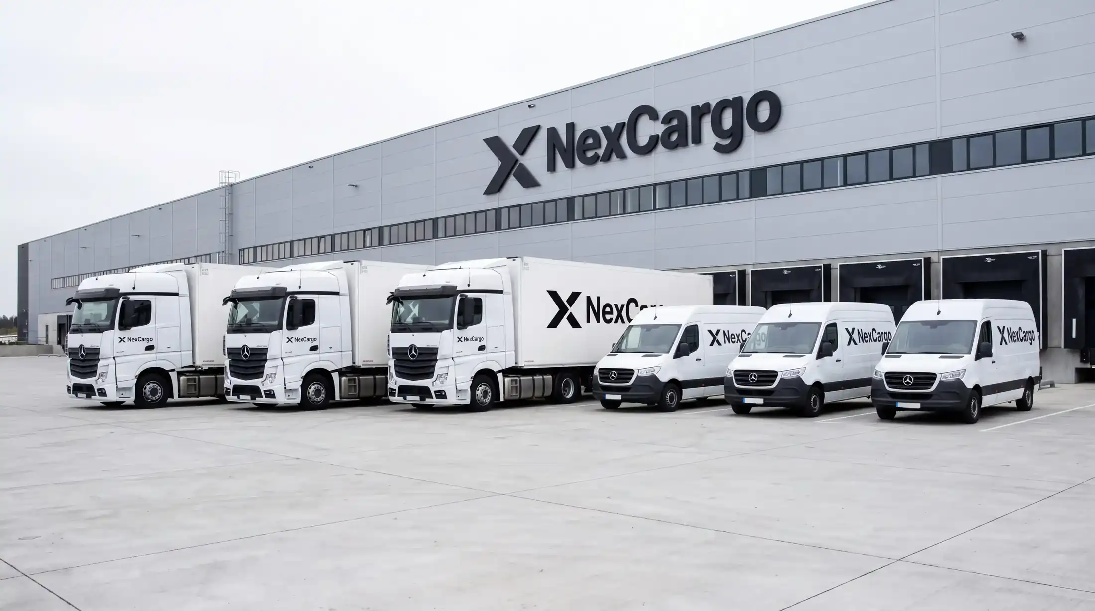 NexCargo Fahrzeugflotte – moderne Transporter und Sprinter deutschlandweit